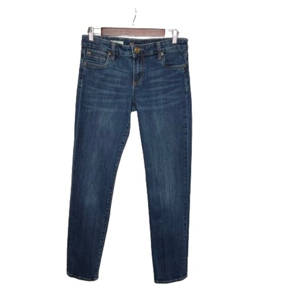 Kut From The Kloth Womens Catherine Boyfriend Jeans Size 6 Mid Rise Slim‎ Fit - Picture 1 of 15